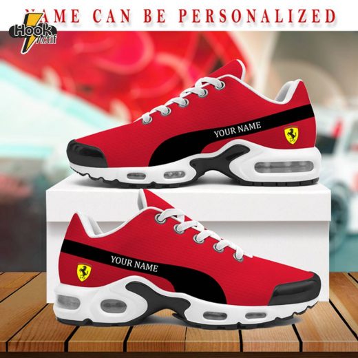 Ferrari Air Max Plus Sport Sneakers Luxury Red