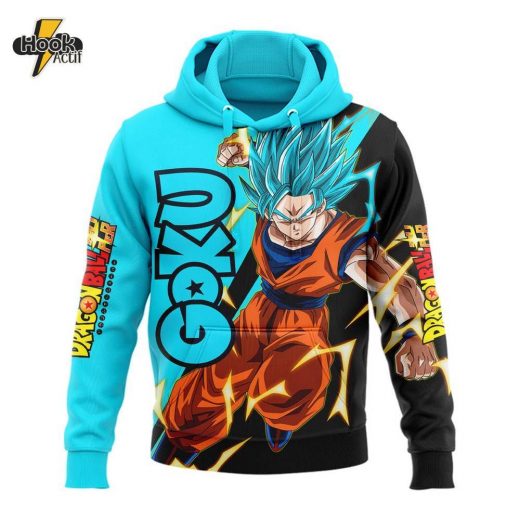 Goku Super Saiyan Blue Hoodie – Dragon Ball Z Edition