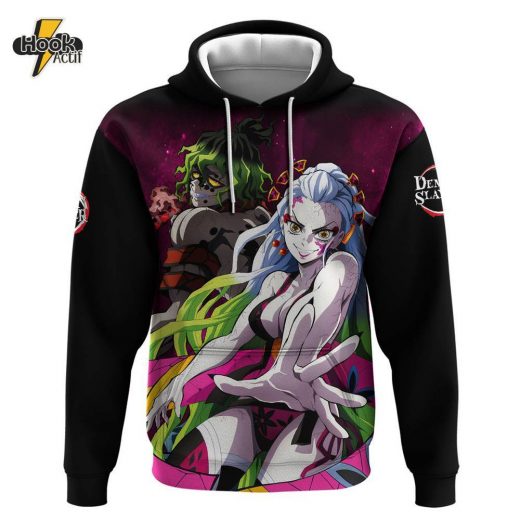 Gyutaro and Daki Hoodie – Demon Slayer Anime Style