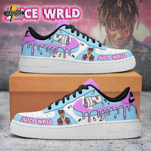 Juice WRLD Tribute AF1 Sneaker – Rap Icon Design