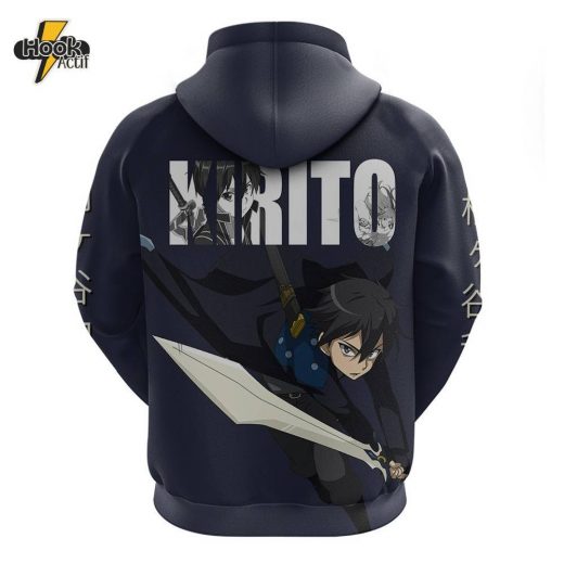 Kirito Sword Art Online Hoodie – Anime Design