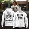 Limited Edition JESUS WON – OHIO STATE Football Hoodie (Black) 2024 – Follow Jesus