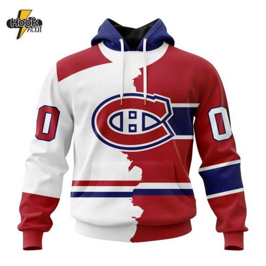 Montreal Canadiens NHL Hoodie – Personalize 2023 Home Mix Away Kits