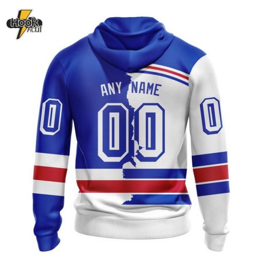 New York Rangers NHL Hoodie – Personalized 2023 Home Mix Away Kits