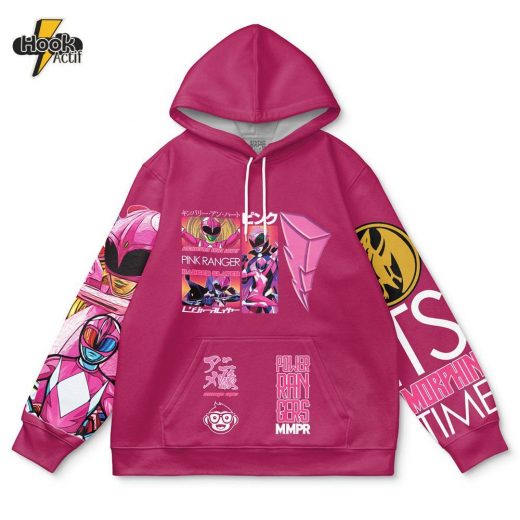 Pink Ranger Mighty Morphin Power Rangers Hoodie