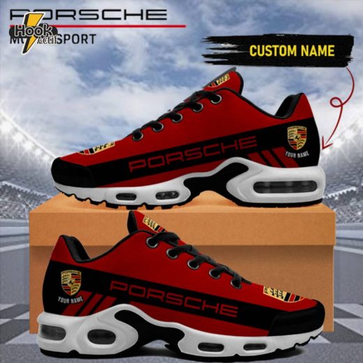 Porsche Air Max Plus Sport Sneakers Carbon Finish