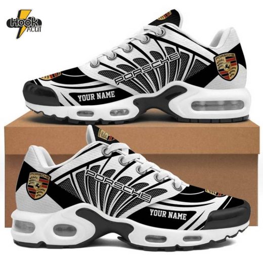 Porsche Air Max Plus Sport Sneakers Premium Black