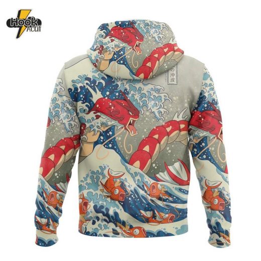 Red Gyarados Pokemon Hoodie (Anime Design)