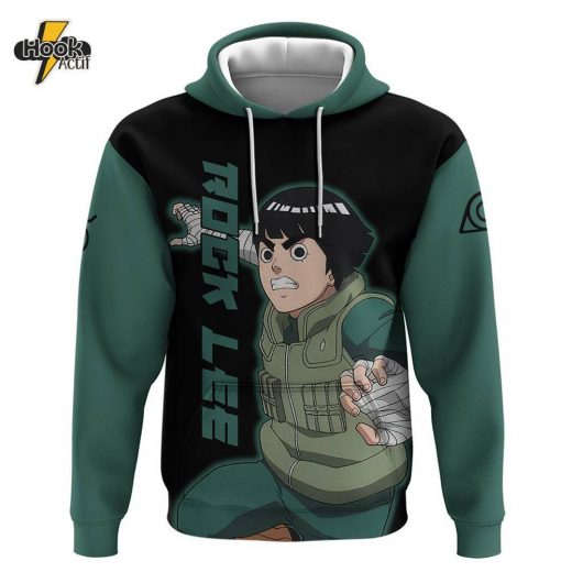 Rock Lee Hoodie – Naruto Anime Design