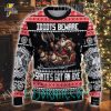 Sleigh Rocking Viking Ugly Christmas Sweater – Festive Norse Warrior Style