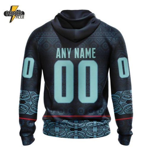 Seattle Kraken NHL Hoodie – Native Pattern Special Design (ST2303)