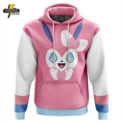 Sylveon Pokemon Hoodie – Anime Art Style