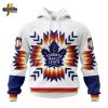 Edmonton Oilers NHL Hoodie – Special Native Pattern Design (ST2302)