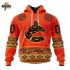 Edmonton Oilers NHL Hoodie – Special Native Pattern Design (ST2302)