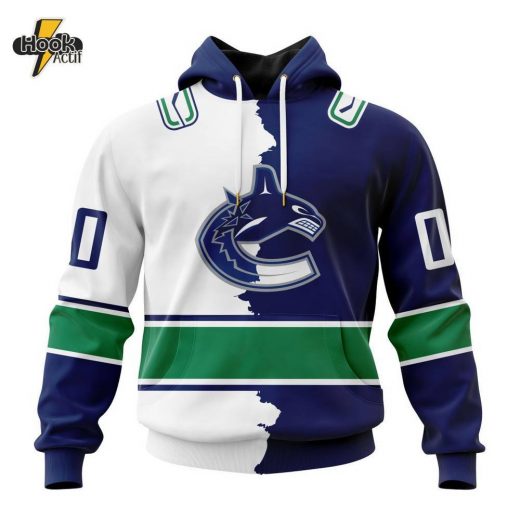 Vancouver Canucks NHL Hoodie – Personalize 2023 Home Mix Away Kits