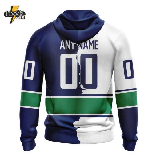 Vancouver Canucks NHL Hoodie – Personalize 2023 Home Mix Away Kits