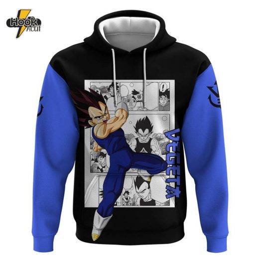 Vegeta Hoodie – Dragon Ball Mix Anime Manga