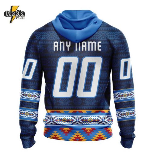 Winnipeg Jets NHL Hoodie – Native Pattern Special Design (ST2303)