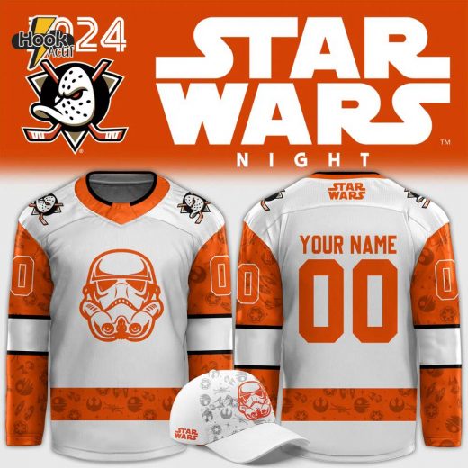 Anaheim Ducks x Star Wars Night Custom Jersey 2024