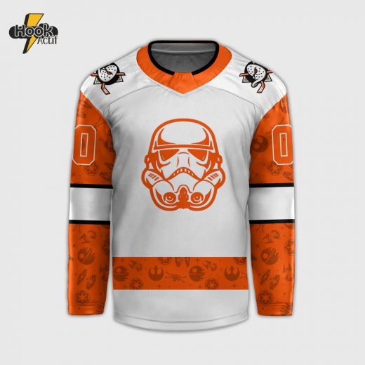 Anaheim Ducks x Star Wars Night Custom Jersey 2024