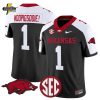 Arkansas Razorbacks Red Vapor Limited Jersey – High-Quality Stitched Edition for Men