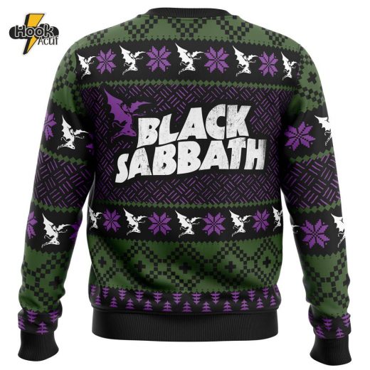 Black Sabbath Rock Band Ugly Christmas Sweater – Heavy Metal Fan’s Sweater