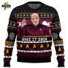 Dark Humor Ugly Christmas Sweater – “I Have Everybody Equally” – Bold Holiday Apparel