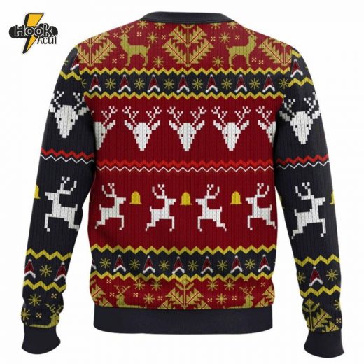 Captain Picard Star Trek Ugly Sweater – Sci-Fi Christmas Sweater for Trekkies