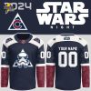 Colorado Avalanche x Star Wars Night Custom Jersey 2024 – Blue Edition