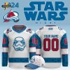 Colorado Avalanche x Star Wars Night Custom Jersey 2024 – Black & Purple