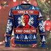 Fallout Vault-Tec Ugly Christmas Sweater – Post-Apocalyptic Gamer Holiday Sweater