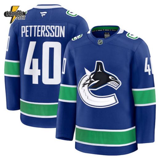 Elias Pettersson Vancouver Canucks NHL Fanatics Home Jersey