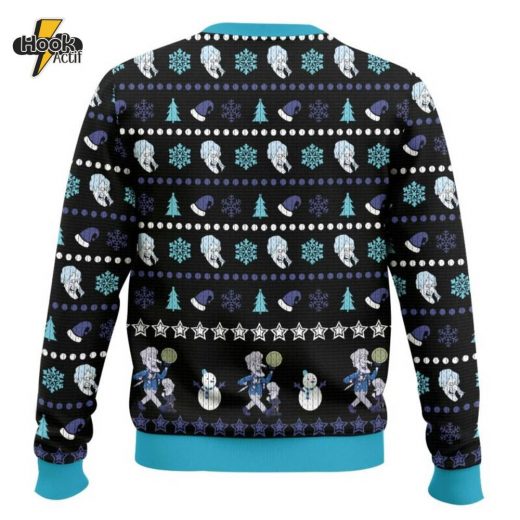 Heat Miser Ugly Christmas Sweater – Classic Cartoon Character Holiday Sweater