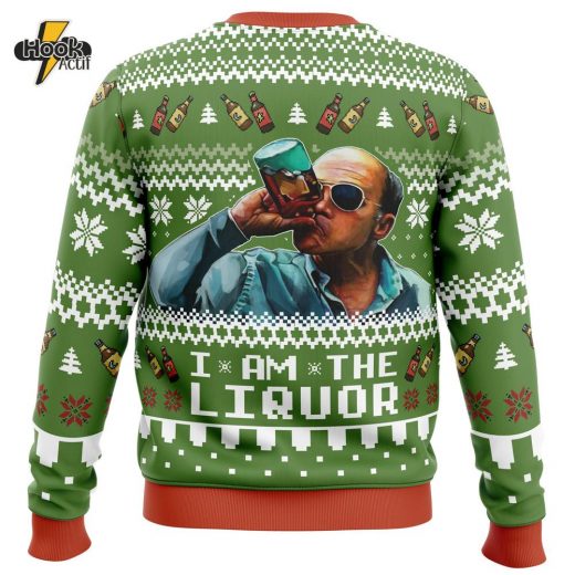 “I Am the Liquor” Trailer Park Boys Ugly Christmas Sweater – Comedy Fan’s Sweater