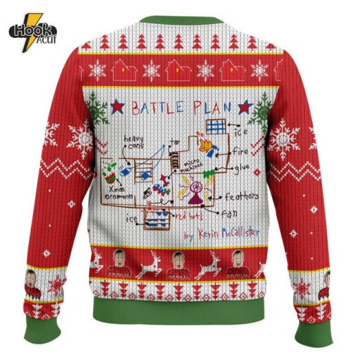 Kevin McCallister Home Alone Ugly Christmas Sweater – Movie Fan Christmas Gift