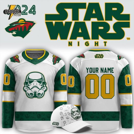 Minnesota Wild x Star Wars Night Custom Jersey 2024