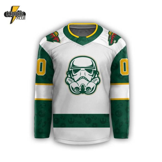 Minnesota Wild x Star Wars Night Custom Jersey 2024