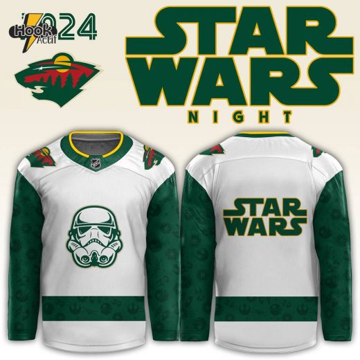 Minnesota Wild x Star Wars Night Jersey 2024