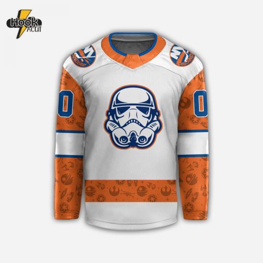 New York Islanders x Star Wars Night Custom Jersey 2024