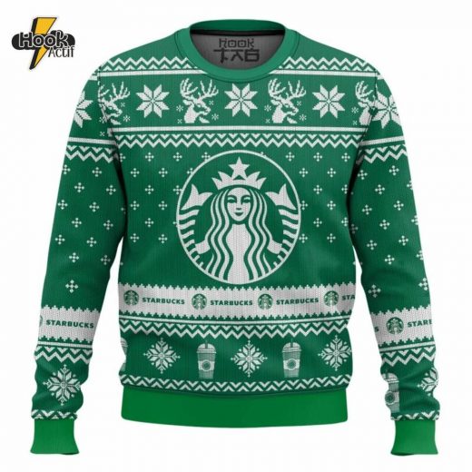 Starbucks Lover Ugly Christmas Sweater – Coffee Fan’s Ultimate Holiday Apparel