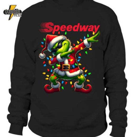 Unisex Sweatshirt – Speedway Grinch Dadbing Design