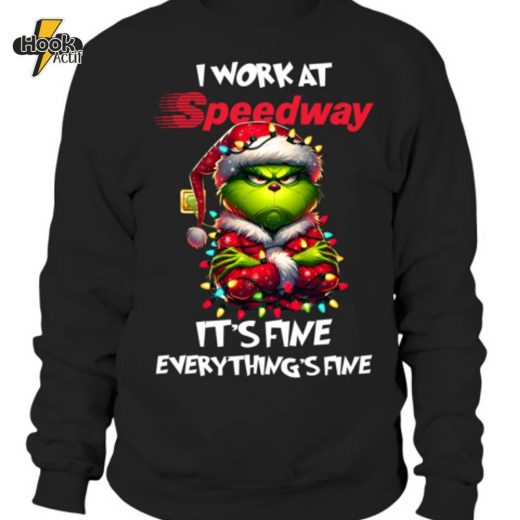 Unisex Sweatshirt – Speedway “It’s Fine, Everything’s Fine” Design