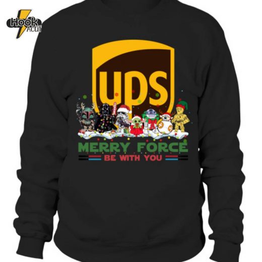 Unisex Sweatshirt – UPS “Merry Force Be With You” Design