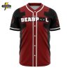 Hookactif 3D Printed Heart Pirates Law V1 One Piece Men’s Short Sleeve Anime Baseball Jersey – One Piece Heart Pirates Law Jersey