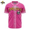 Hookactif 3D Printed Personalized Luffy One Piece Men’s Short Sleeve Anime Baseball Jersey – Custom Luffy One Piece Jersey