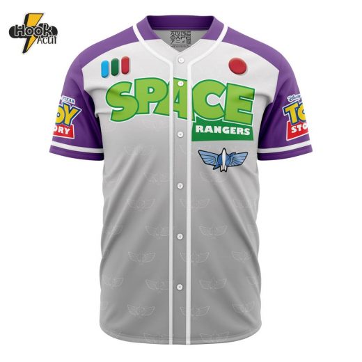 Hookactif 3D Printed Lightyear Toy Story Disney Men’s Short Sleeve Anime Baseball Jersey – Toy Story Lightyear Baseball Jersey