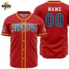 Hookactif 3D Printed Personalized Superman DC Comics Men’s Short Sleeve Anime Baseball Jersey – Custom DC Comics Superman Jersey