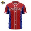 Hookactif 3D Printed Personalized Umbrella Corp Resident Evil Men’s Short Sleeve Anime Baseball Jersey – Custom Resident Evil Umbrella Corp Jersey