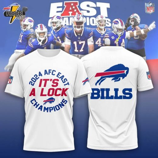 2024 AFC East Champions Bills Tshirt