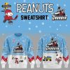 Adirondack Thunder Peanuts and Snoopy Nike Sweatshirt Dark Blue